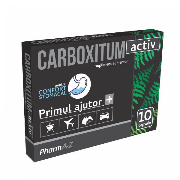 Carboxitum activ PharmA-Z - 10 capsule